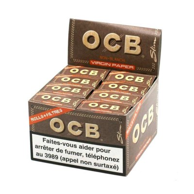 Ungebleichte Blättchen 4m & 40 Filter - 16er Pack | OCB Ungebleichte Blättchen 4m & 40 Filter - 16er Pack | OCB