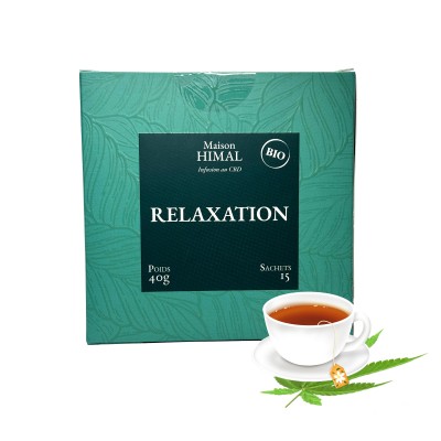 Organic CBD relaxation tea | MAISON HIMAL Organic CBD relaxation tea | MAISON HIMAL