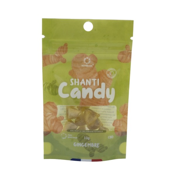 Caramelo de CBD con jengibre | NOVALOA