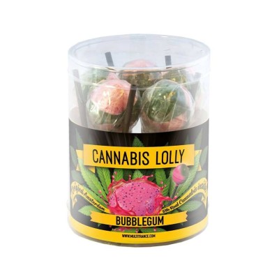 Cannabis-Lutscher mit Bubblegum-Geschmack - 10 Stück | MULTITRANCE Cannabis-Lutscher mit Bubblegum-Geschmack - 10 Stück | MULTITRANCE