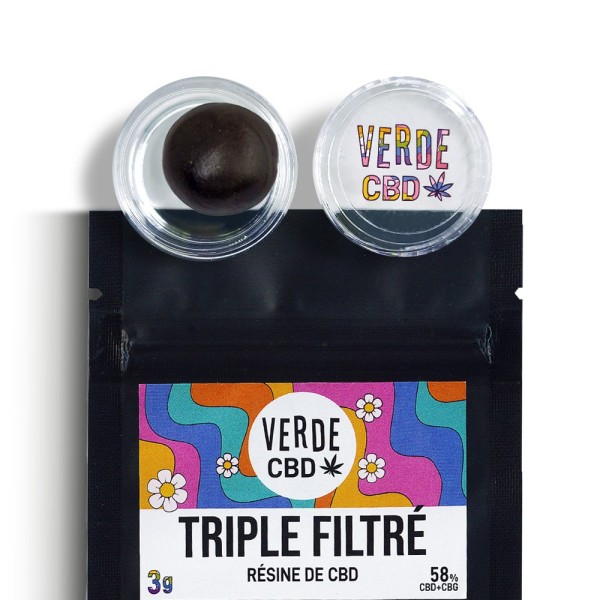 Resina CBD 3X TRIPLA FILTRADA 3gr | VERDE CBD