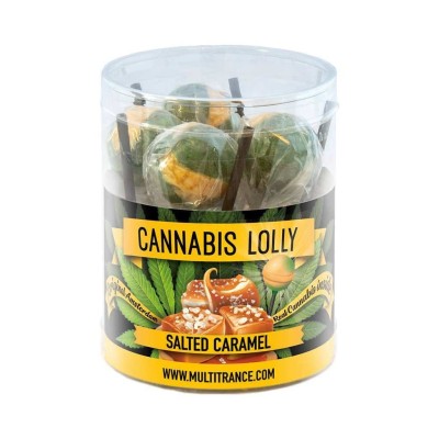 Lecca lecca alla cannabis e caramello - 10 pezzi | MULTITRANCE Lecca lecca alla cannabis e caramello - 10 pezzi | MULTITRANCE