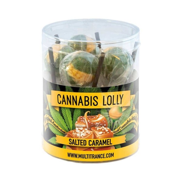 Lecca lecca alla cannabis e caramello - 10 pezzi | MULTITRANCE