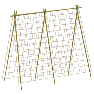 Rete naturale per fagioli e piselli 1,8 m x 1,8 m Rete naturale per fagioli e piselli 1,8 m x 1,8 m