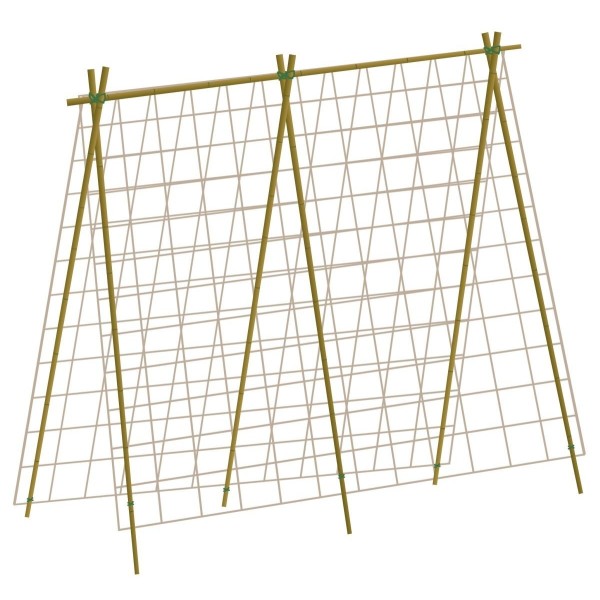 Rete naturale per fagioli e piselli 1,8 m x 1,8 m