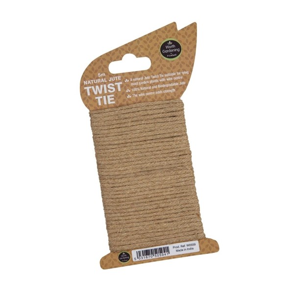 Gedrehtes Juteseil, naturfarben, 5m