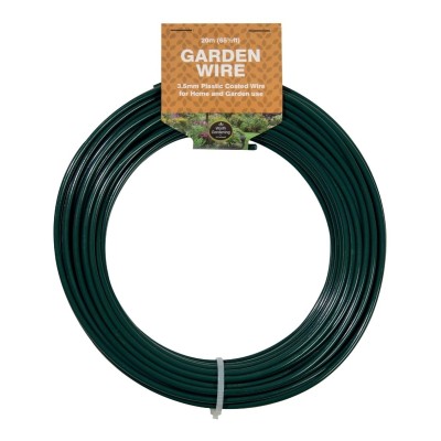 20 m di filo da giardino 3,5 mm rivestito in plastica