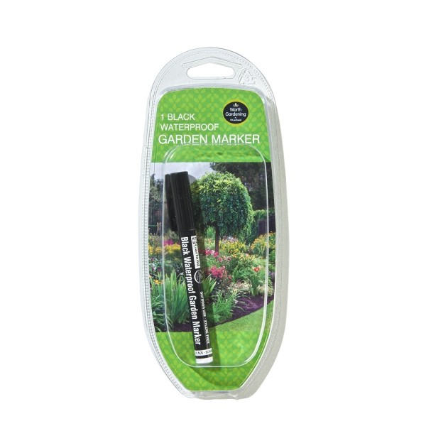 Wasserdichter schwarzer Gartenmarkierer