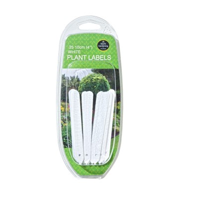 Weiße Pflanzenetiketten 10cm Set von 25 Weiße Pflanzenetiketten 10cm Set von 25