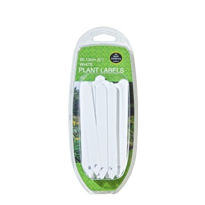 Weiße Pflanzenetiketten 13cm 50er Set Weiße Pflanzenetiketten 13cm 50er Set