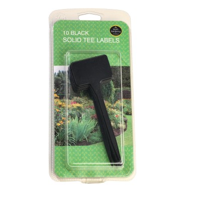 Plain black T-shaped tags Pack of 10 Plain black T-shaped tags Pack of 10