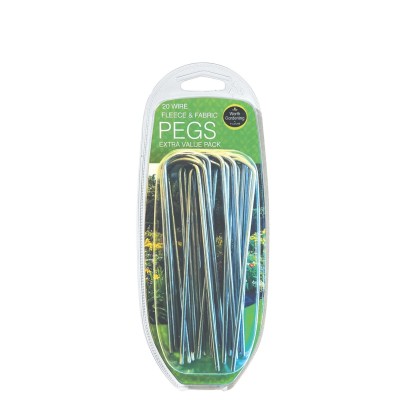 Estacas de tela polar y clavijas de tela, juego de 20 Estacas de tela polar y clavijas de tela, juego de 20