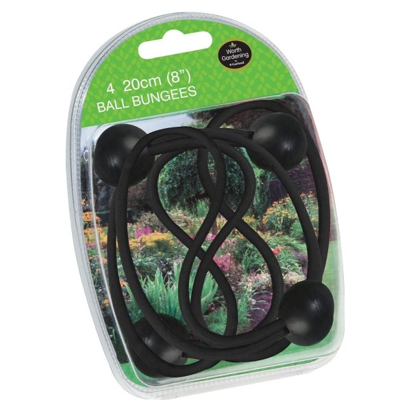 20 cm Elastic Balls Set of 4